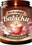 Sójová svíčka - PRO BABIČKU