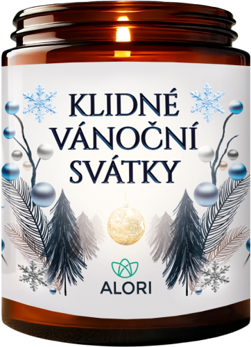 Sójová svíčka - KLIDNÉ VÁNOČNÍ SVÁTKY