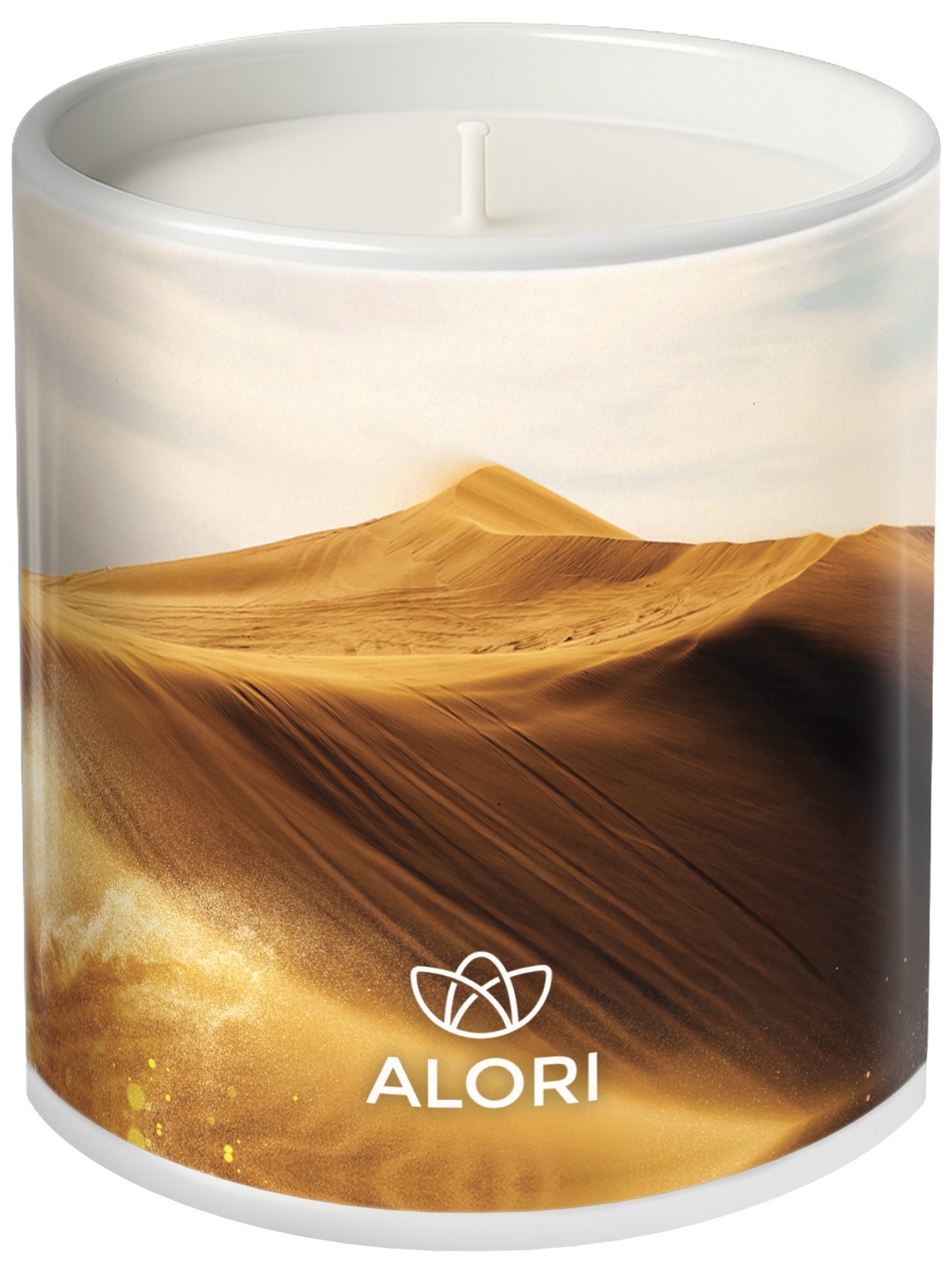Sójová svíčka - Dubajská poušť - bílá 300ml