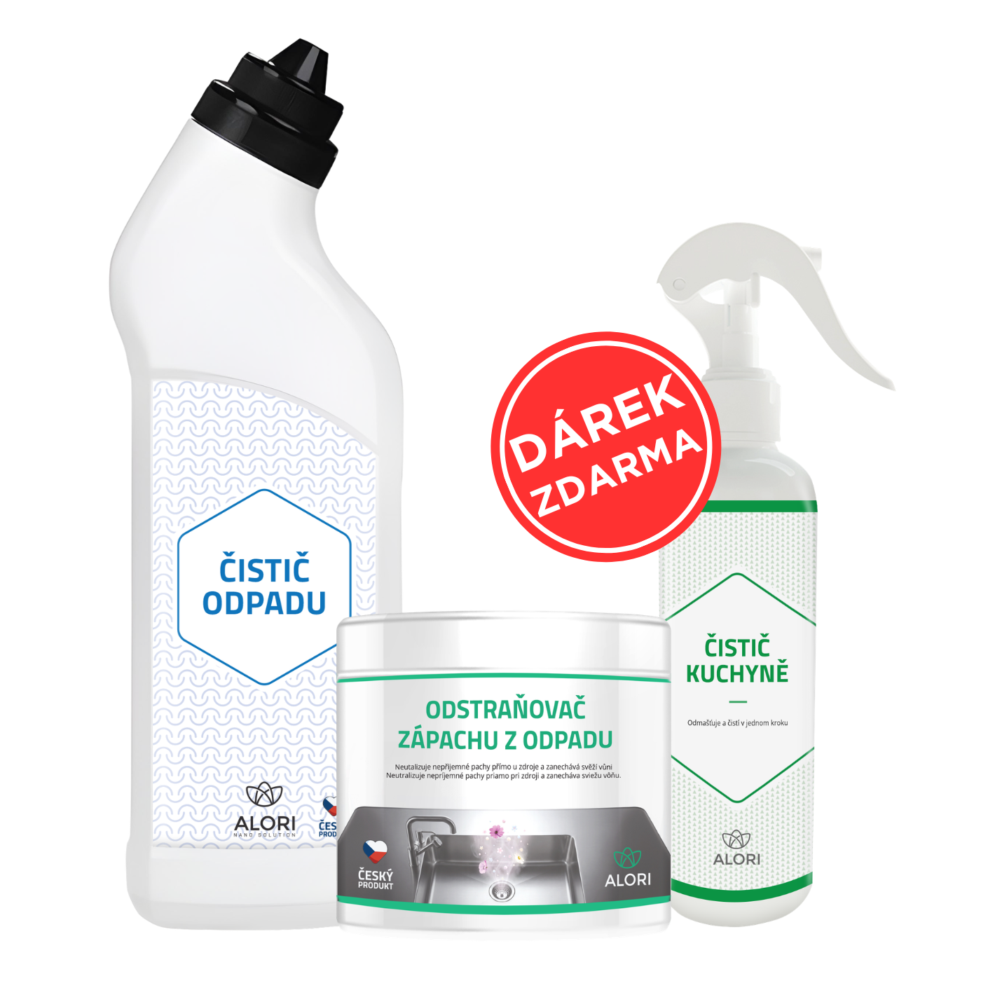 Balíček pro čisté odpady + dárek zdarma