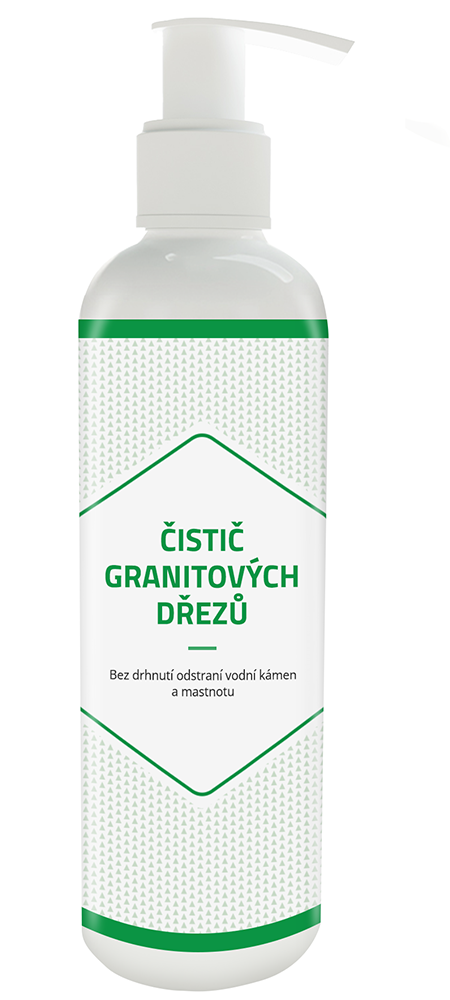 Čistič granitových dřezů
